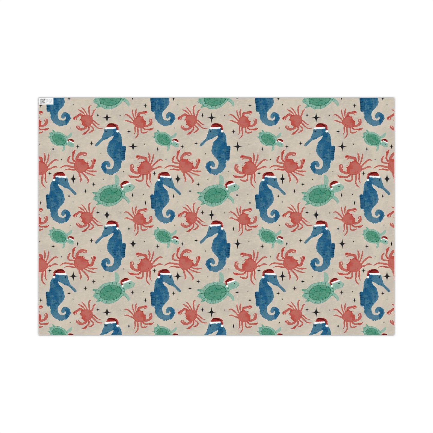 Coastal Christmas Gift Wrap