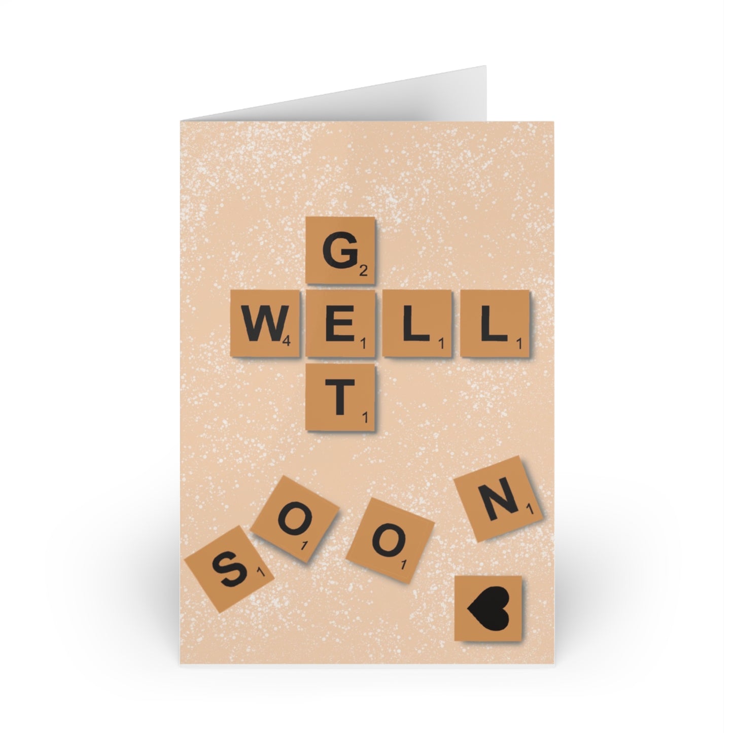 Scrabble Get Well Soon Greeting Card