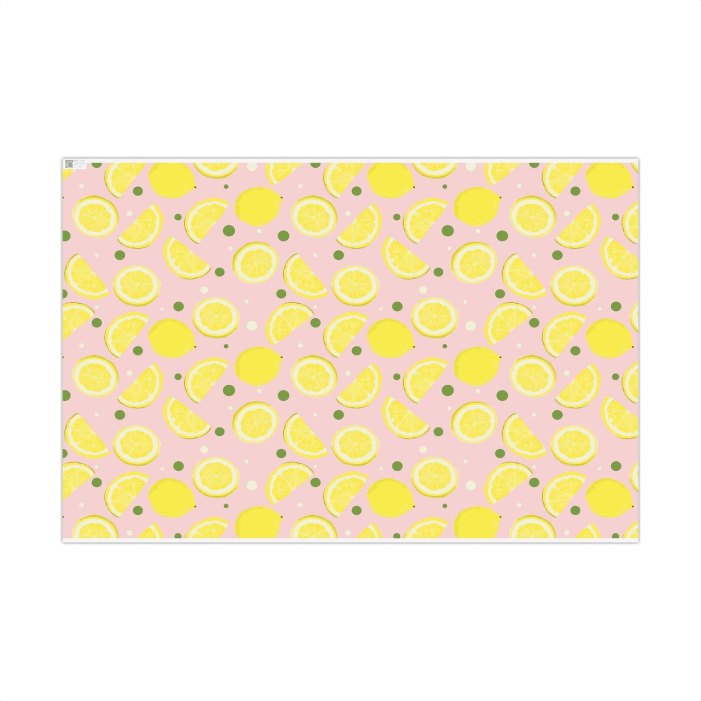 Pink Lemon Party Gift Wrap